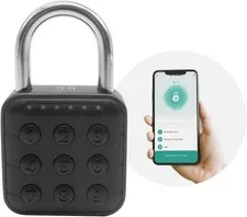  6-Digit Combination Padlock: Corrosion-Resistant Zinc Alloy Construction