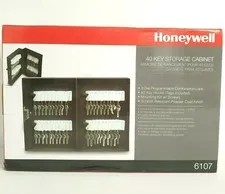 Honeywell 6107 40 Key Storage Cabinet Combination Lock Tags Included Black
