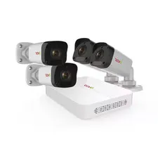 Ultra HD 8-Channel 1TB NVR Surveillance System with 4 2 Megapixel Cameras