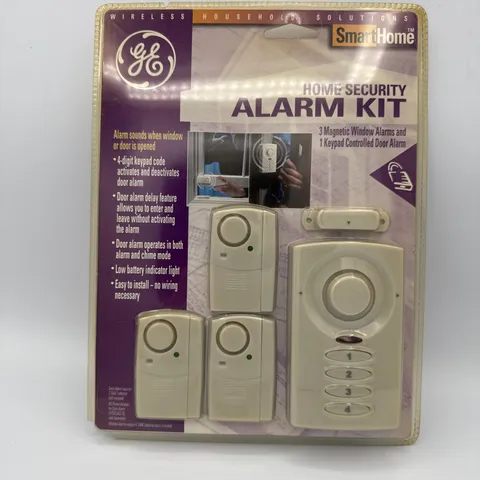 GE Window Door Alarm Home Security Kit Wireless Battery Operated Smart Home NOS