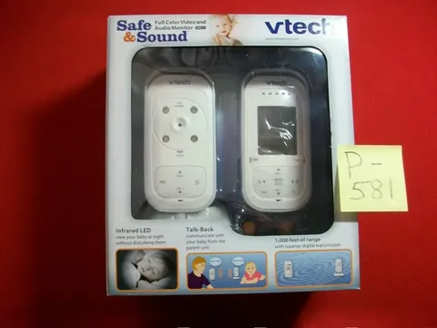 BRAND NEW SEALED VTECH SAFE & SOUND FULL COLOR VIDEO & AUDIO BABY MONITOR #VM311