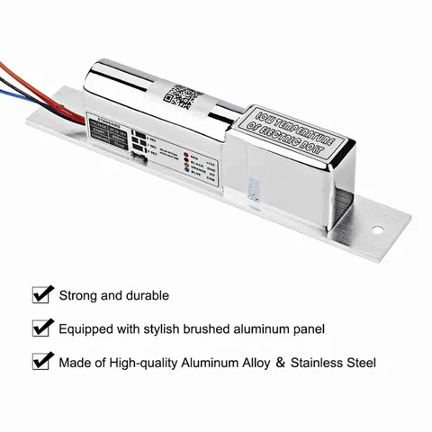 DC10V -18V Control Lock Magnetic Electric Metal Mortise Lock For Doors With