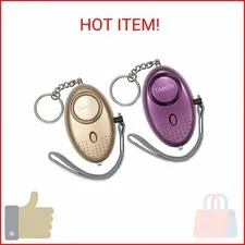 Personal Alarm for Women 140DB Emergency Self-Defense Security Alarm Keychain wi