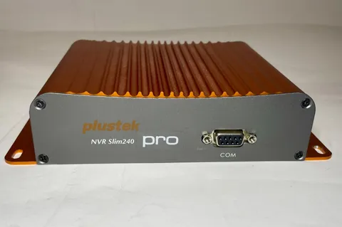 Plustek NVR Slim240Pro, 4 Channel NVR - Network Video Recorder 1TB HD, USED
