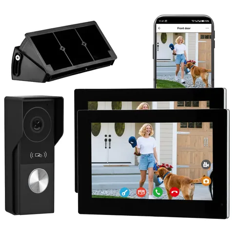 KeonBell 1080p Video Doorbell intercom withMonitor System, WiFi Video Interco...