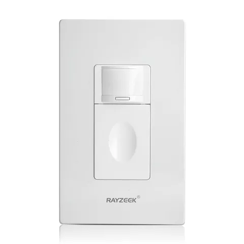 Motion Light Switch, No Neutral Wire Required, No Ground Wire Needed,5A,Singl...