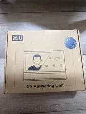Axis - 2N Intercom Black Indoor Compact Answering Unit, 2N 91378501bl