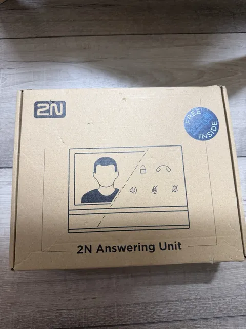 Axis - 2N Intercom Black Indoor Compact Answering Unit, 2N 91378501bl
