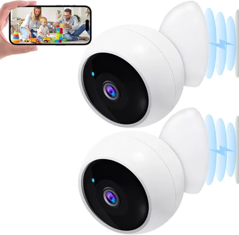 AMTIFO Security Cameras Wireless Outdoor Magnetic 2K WiFi