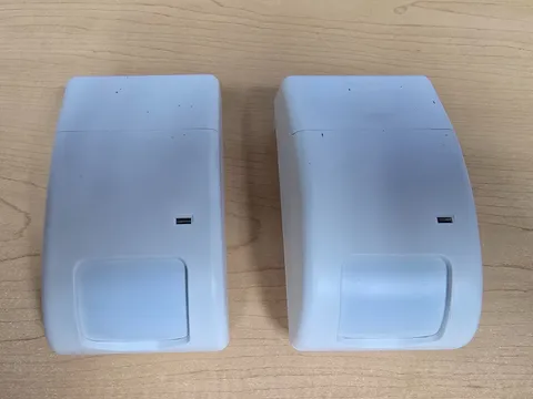 LOT OF 2 Used GE Security B4Z-779A-PIR 319.5 MHz wireless motion detector