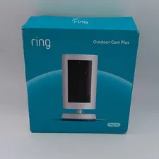 Ring Ring Outdoor Cam Plus Outdoor Camera White