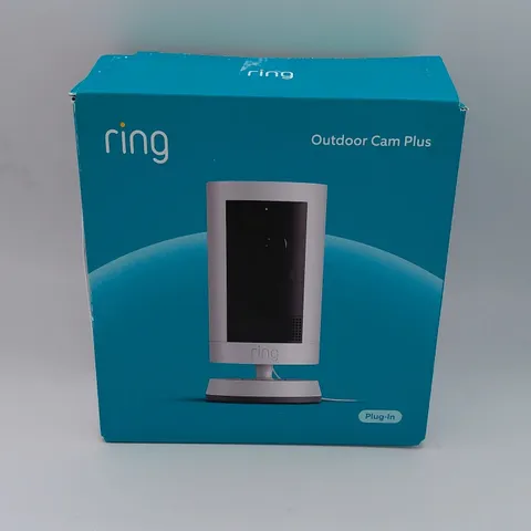 Ring Ring Outdoor Cam Plus Outdoor Camera White