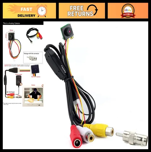 HD Mini Security Camera 1000TVL 3.6mm Portable CCTV Surveillance 90° Lens