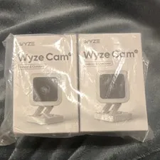 Wyze Cam v3 2-Pack 1080p Wi-Fi Indoor/Outdoor Cams Night Vision White
