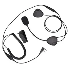 K Head Radio Walkie Talkie Motorcycle Waterproof PTT Helmet Headset