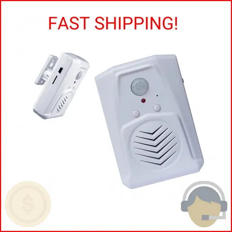PIR Motion Sensor Activated Sound Player Speaker with USB Cable, Download Your o