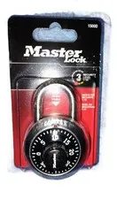 Master lock Speed Dial - 1500D Directional Movement - Black/Silver Anti-Shim