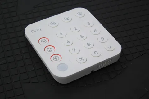 Ring Alarm Keypad 2nd Generation 5AT2S7 No Power Cable