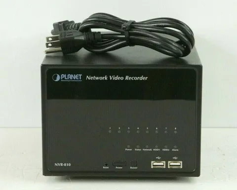 PLANET NVR-810 V2 8-Channel Advanced Network Video Recorder i161 
