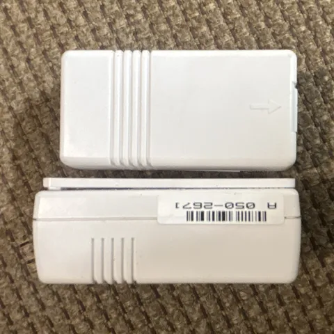 Wireless Door/Window Contact Sensor White MPN A 050-2611       Lot of 2