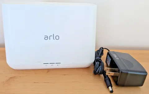 Arlo Pro VMB4000 Security Base Station w/ Netgear AC Adapter No Cameras Tested