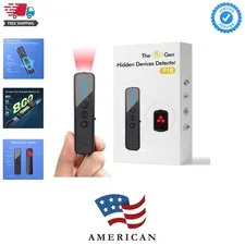 Upgraded Hidden Camera Detector - AI-Powered Anti-Spy Device, GPS Tracker & B...