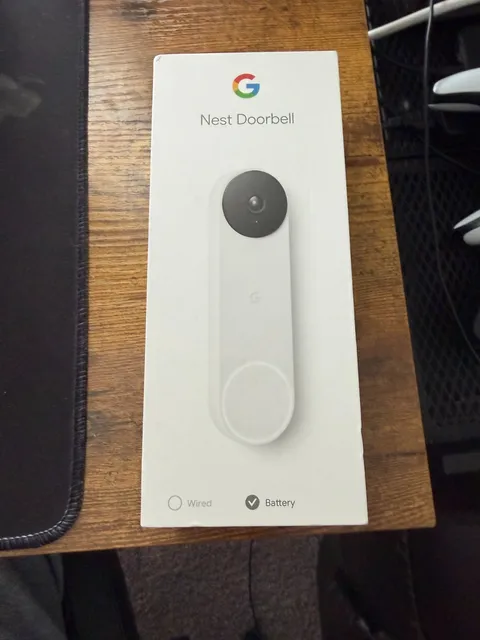 Google Nest Security Bundle – 2 Nest Doorbells + Nest Outdoor Camera 