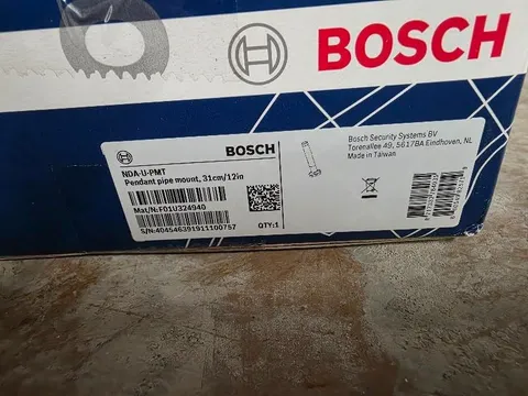 BOSCH Pendant Pipe Mount Camera mount P/N NDA-U-PMT Used