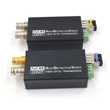 HD SDI over Fiber Optic Media Converters Full HD 1080P SFP LC Singlemode 20Km