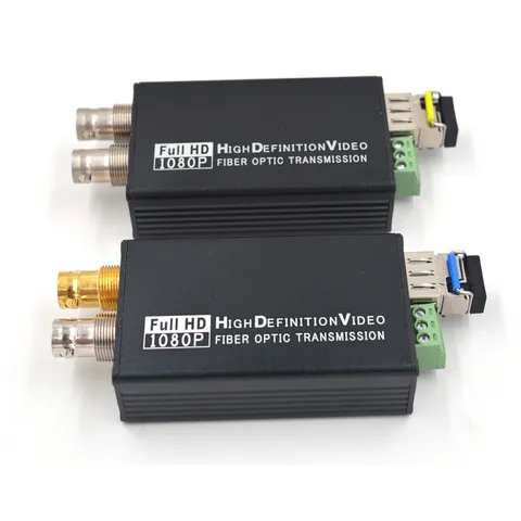 HD SDI over Fiber Optic Media Converters Full HD 1080P SFP LC Singlemode 20Km