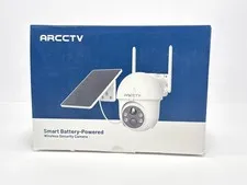 ARCCTV Solar Wireless Outdoor Security Camera 4MP 360° WiFi