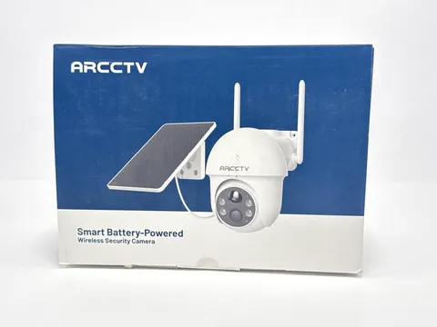 ARCCTV Solar Wireless Outdoor Security Camera 4MP 360° WiFi