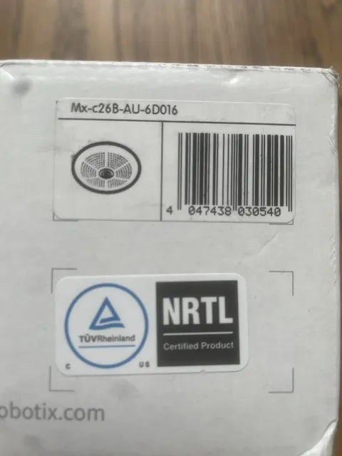 MOBOTIX - Mx-c26B-AU-6D016 Missing Lens B016, Day, Audio Capable- For Parts