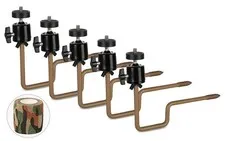 5 Pack Trail Tree Mount, Trail Cameras Holder with 360° Adjustable Head, 1/4 ...