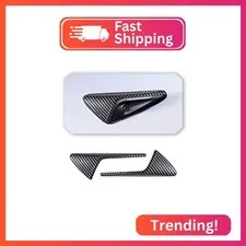 SXunakou For24-26 Tesla 3/Y 4.0 Side Camera Protective Cover(Matt Carbon)