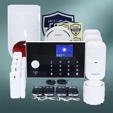 HOMSECUR Wireless&Wired 4G Burglar Intruder Alarm System+Multi-Languages Menu