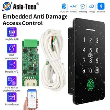 Embedded Access Control IP67 Waterproof Fingerprint Attendance System Kit TTLOCK