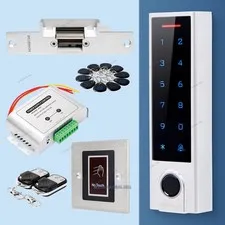HOMSECUR Waterproof IP66 APP WIFI Fingerprint PIN Access Control Touch Keypad