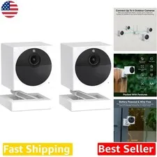 Wyze Outdoor Add-on Cameras v2 - 1080p HD Wireless, Color Night Vision, 2-Way...