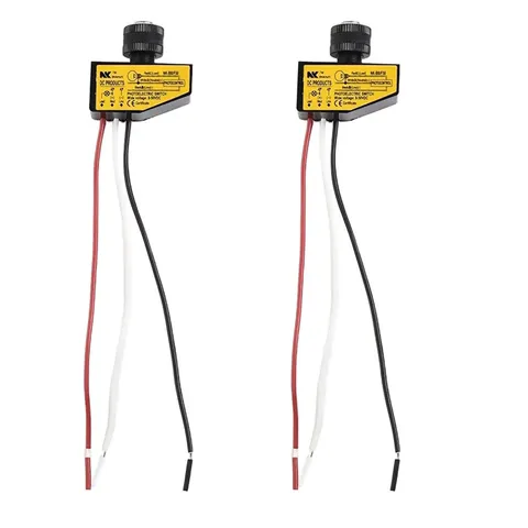 DC12V-48V Dusk Dawn Photocell Light Switch 8-50V Light Sensor Control Switch USA