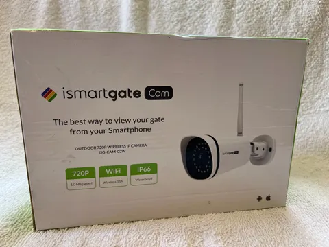 New ismartgate Cam 720P WiFi IP66 Outdoor Security Camera iSG-CAM-02W Wireless