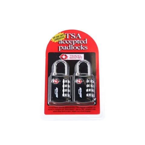 SKB TSA Combination Padlock 2-Pack, Travel Sentry Approved (1SKB-PDL)