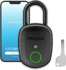 PREZLOCK Pebble Plus Smart Fingerprint Padlock Model EL-06