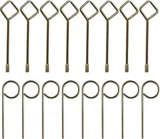 Interior Door Key 16 Pack, Emergency Key Pin for Bathroom Bedroom Key Replace...