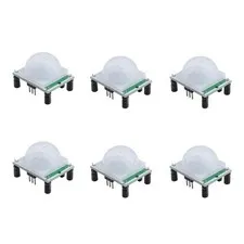 6 PCS HCSR501 PIR Infrared Sensor Human Motion Module Fits Arduino Raspberry