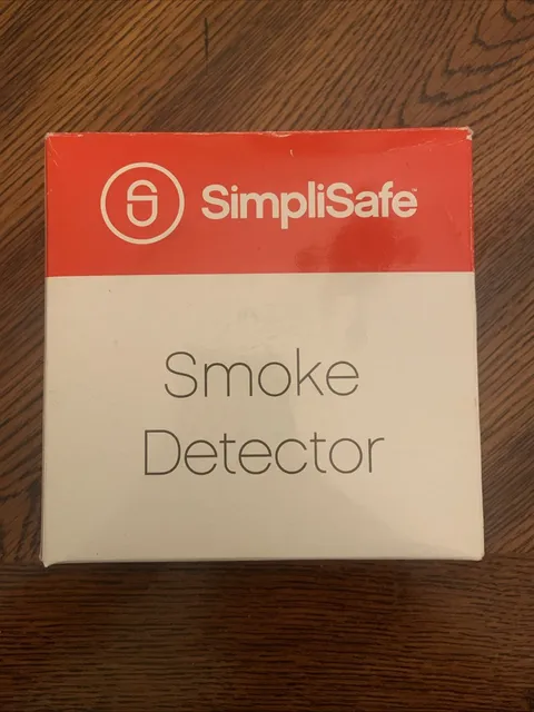 SimpliSafe SSSD1 Original Smoke Detector 1st Generation Complete  NEW OPEN BOX