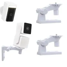 2 Pack 180 Adj Camera Wall Ceiling Mount For Wyze Battery Cam Pro Pan V3