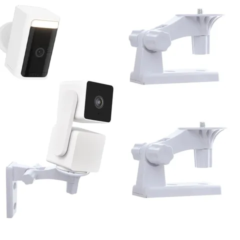 2 Pack 180 Adj Camera Wall Ceiling Mount For Wyze Battery Cam Pro Pan V3