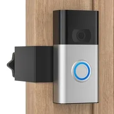 Doorbell Mount No Drill Compatible with Ring Video Doorbell (2nd Generation -...