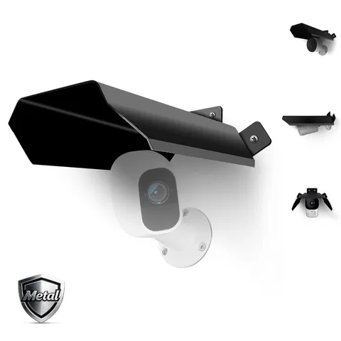 OOSSXX Universal Security Camera Sun Rain Cover Shield for Outdoor Surveillance